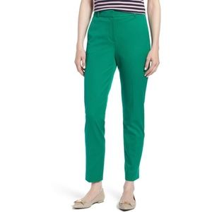 J. Crew Green High Rise Cameron Trousers